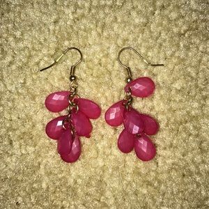 super cute pink earrings